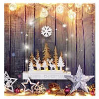 Solight LED závěsná dekorace - les s jeleny, 14x LED, 2x AA