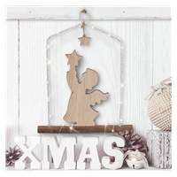 Solight LED závěsná dekorace - anděl, 20x LED, 2xAA