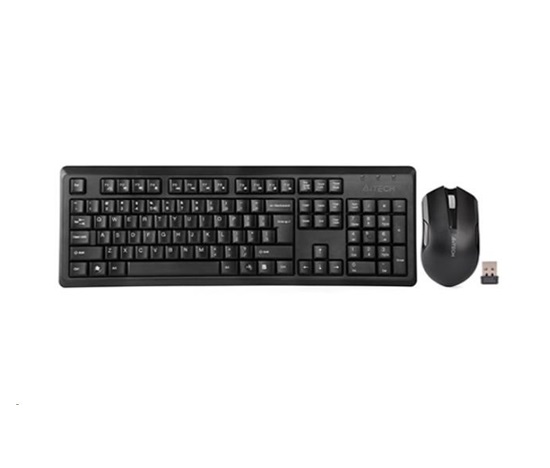 Pošk. obal - A4tech 4200N set bezdr. kláv. + bezdr. V-Track optická myš,CZ/US, USB