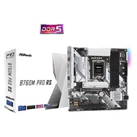 ASRock MB Sc LGA1700 B760M PRO RS, Intel B760, 4xDDR5, 1xDP, 1xHDMI, mATX
