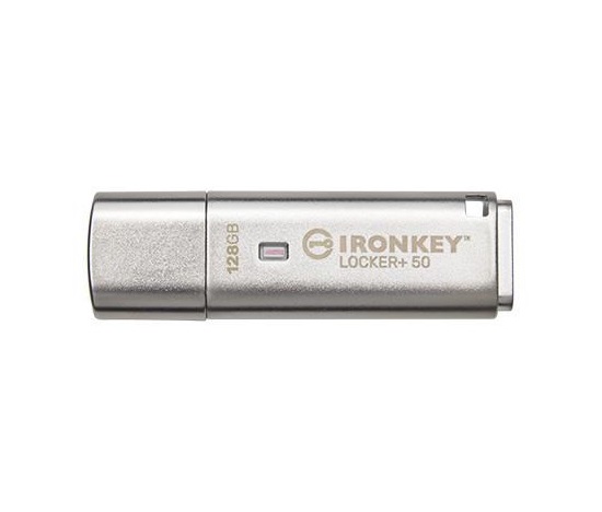 Kingston Flash Disk IronKey 256GB IKLP50 IronKey Locker+ 50 AES USB, w/256bit Encryption