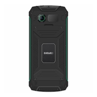 EVOLVEO StrongPhone W4, vodotěsný odolný Dual SIM telefon, černo-zelená
