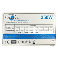 EUROCASE zdroj 350W, 120mm, ATX2.3