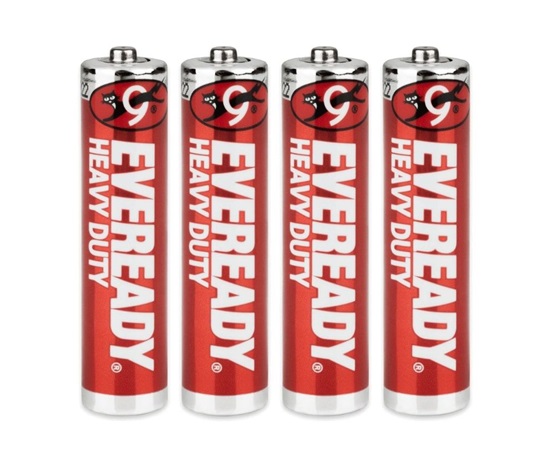 Energizer R6/4P Eveready Red AAA