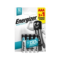 Energizer LR03/4 Max Plus AAA 3+1 zdarma