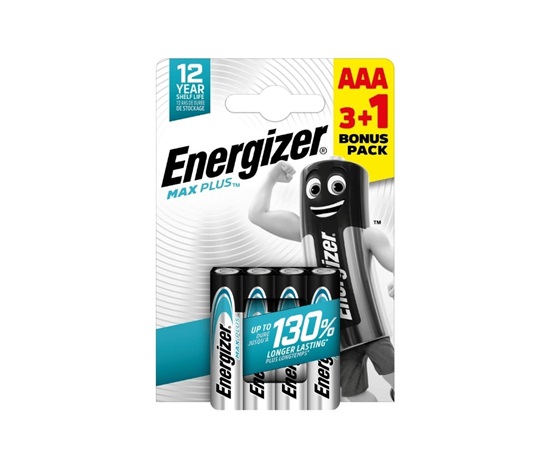 Energizer LR03/4 Max Plus AAA 3+1 zdarma