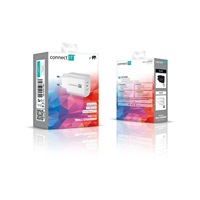 CONNECT IT Voyager2 nabíjecí adaptér 1×USB-C, 25W PD, bílá