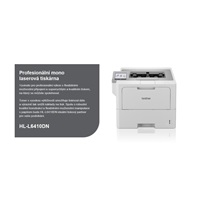 BROTHER tiskárna laserová mono HL-L6410DN - A4 50ppm 1200x1200 1GB 520listů LAN USB DUPLEX