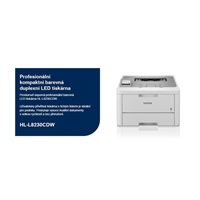 BROTHER tiskárna color LED HL-L8230CDW - A4 30ppm 512MB 250listů 600dpi WIFI USB duplex