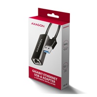 AXAGON ADE-AR, USB-A 3.2 Gen 1 - Gigabit Ethernet síťová karta, Realtek 8153, auto instal