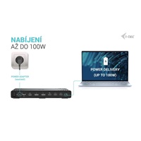 i-tec USB-C Triple Display Docking Station Gen 2, PD 100W