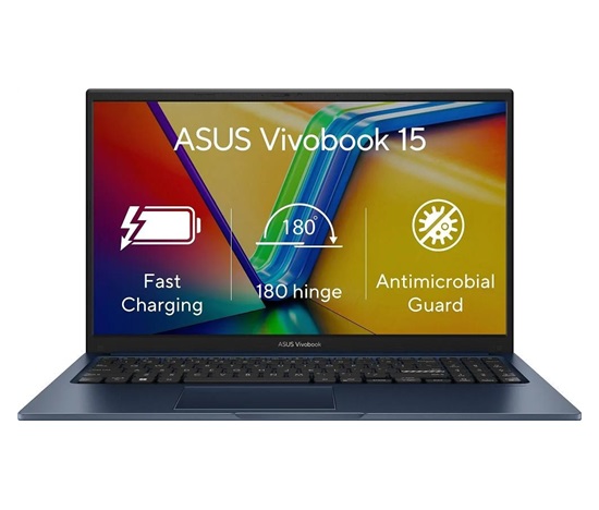 ASUS NTB Vivobook (X1504ZA-BQ135W), i7-1255U, 15.6" 1920 x 1080, 16GB, 1TB SSD,Iris Xe, W11 Home, Blue