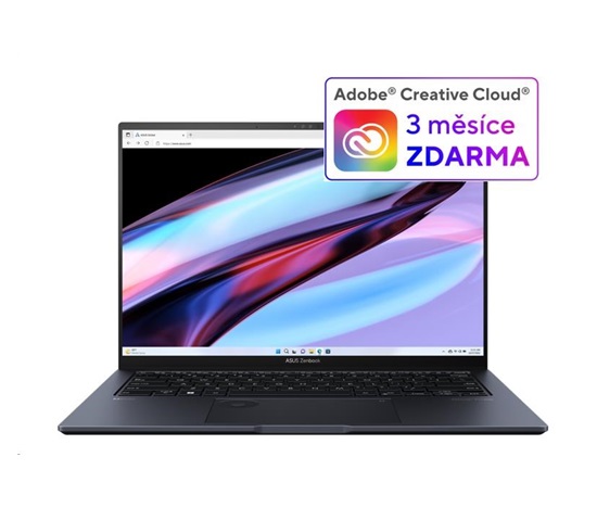 ASUS NTB Zenbook Pro 14 OLED (UX6404VI-OLED052W), i9-13900H, 14.5" 2880 x 1800, 32GB, 1TB SSD, RTX 4070, W11 Home, Black