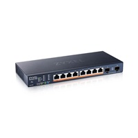Zyxel XMG1915-10EP, 8-port 2.5GbE, 2 SFP+, 8 x PoE++ 130W Smart Switch, hybird mode, standalone or NebulaFlex Cloud