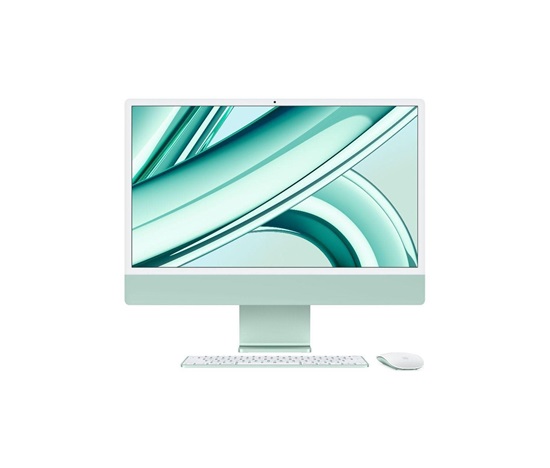 APPLE 24-inch iMac with Retina 4.5K display: M3 chip with 8-core CPU and 10-core GPU, 512GB SSD - Green