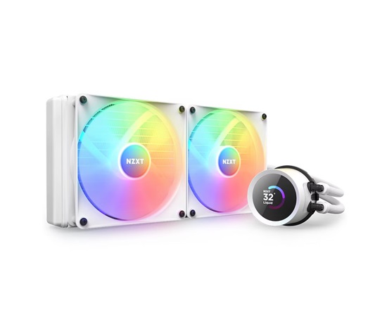 NZXT vodní chladič Kraken 280 RGB / 2x140mm fan / LCD disp. / 6 let