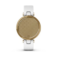 Garmin hodinky Lily® – Classic Edition, Luneta v barvě Light Gold, tělo White, řemínek z italské kůže, EU