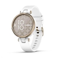 Garmin hodinky Lily Sport Cream Gold/White Silicone Band, EU