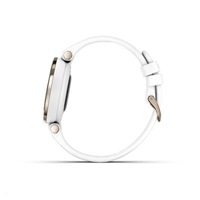 Garmin hodinky Lily Sport Cream Gold/White Silicone Band, EU