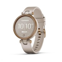 Garmin hodinky Lily Sport Rose Gold/Light Sand Silicone Band, EU