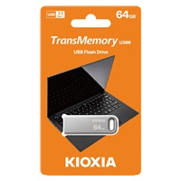 KIOXIA TransMemory Flash drive 64GB U366, stříbrná
