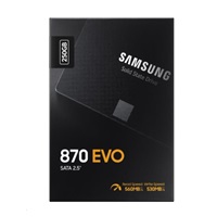 BAZAR - SSD 2,5" Samsung 870 EVO SATA III-250GB - Poškozený obal (Komplet)