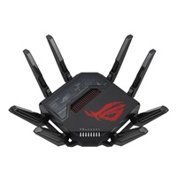 ASUS ROG Rapture GT-BE98 Gaming Router, WiFi 7, Dual 10G Ports, AURA RGB, AiMesh