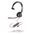 Poly Blackwire 3310 náhlavní souprava, USB-C/A adaptér, mono