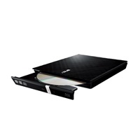 BAZAR ASUS DVD Writer SDRW-08D2S-U LITE/BLACK, External Slim DVD-RW, black, USB (POŠKOZENÝ OBAL)