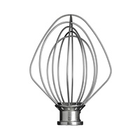 KitchenAid Artisan 5KSM175PSECU kuchyňský robot, 10 rychlostí, planetární systém, celokovová konstrukce, stříbrný