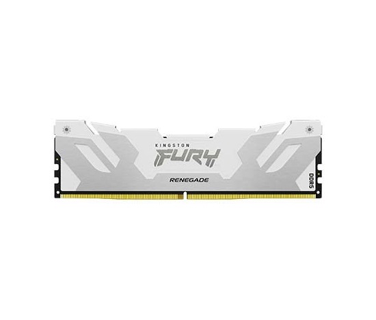 KINGSTON DIMM DDR5 16GB 7600MT/s CL38 FURY Renegade White XMP