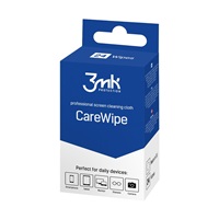 3mk čistící vlhké útěrky na čištění displejů zařízení, balení (24ks)