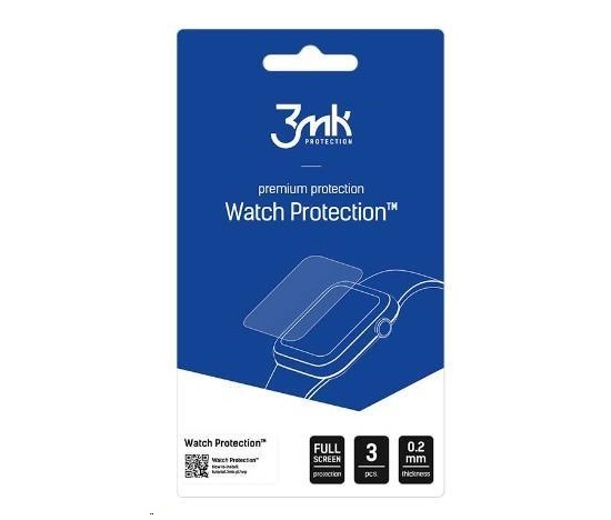 3mk hybridní sklo Watch Protection FlexibleGlass pro Garmin Fenix 7X (3ks)
