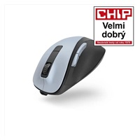 Hama bezdrátová optická myš MW-500 Recharge, nabíjatelná, tichá, polární modrá