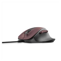 Hama bezdrátová optická myš MW-500 Recharge, nabíjatelná, tichá, bordová