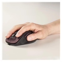 Hama bezdrátová optická myš MW-500 Recharge, nabíjatelná, tichá, bordová