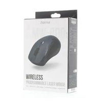 Hama laserová bezdrátová myš MW-800 V2, tmavě modrá, tichá