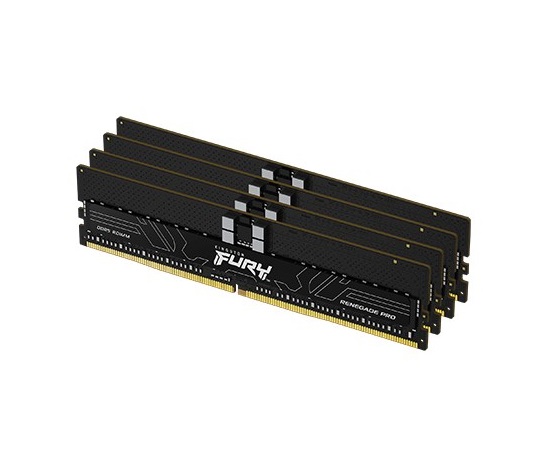 KINGSTON DIMM DDR5 128GB(Kit of 4) 6000MT/s ECC Reg FURY Renegade Pro XMP