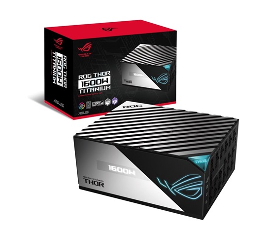 BAZAR - ASUS zdroj ROG-THOR-1600-Titanium-GAMING, 1600W - Po opravě (Náhradní krabice)