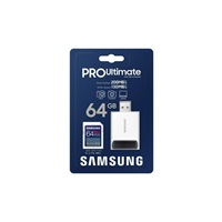 Samsung SDXC 64GB PRO ULTIMATE + USB adaptér
