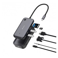 VERBATIM Display Adapter WDA-01 Share My Screen 1080P, USB-C hub