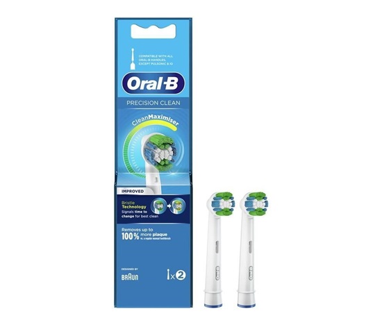 Oral-B Precision Clean náhradní hlavice, 2 kusy, bílé