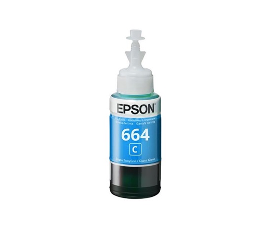BAZAR - EPSON ink bar T6642 Cyan ink container 70ml pro L100/L200/L550/L1300/L355/365 - poškozený obal