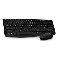 CONNECT IT Set Klávesnice+myš OfficeBase Wireless Combo, bezdrátová, černá