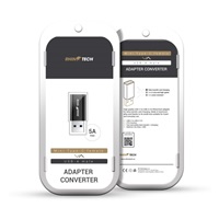 RhinoTech USB-C F na USB-A 3.0 M redukce, OTG, černá