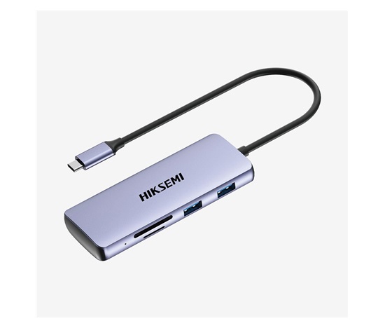 HIKSEMI hub DS8, Typ-C, 8v1, USB 3.0