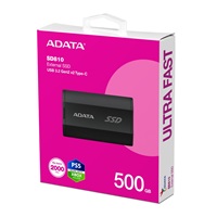 ADATA External SSD 500GB SD810 USB 3.2 USB-C, Černá