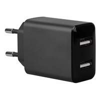 AVACOM HomeNOW 2 síťová nabíječka 5V 3,4A 17W se dvěma USB-A výstupy