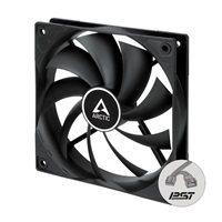 ARCTIC ventilátor F12 PWM PST, 120mm, 4pin, PWM, černá – náhled 1