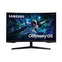 SAMSUNG MT LED LCD Gaming Monitor 32" Odyssey LS32CG552EUXEN -prohnutý, VA,1ms,165Hz,2560x1440,HDMI,Display Port
